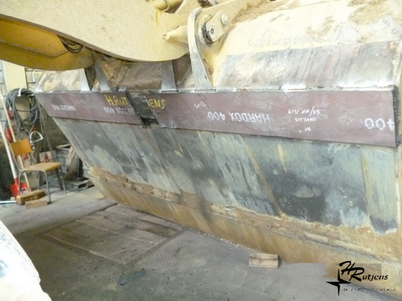 Foto: Hardox Reparatie Graafmachine